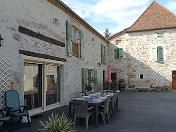 Chambres d'hotes saint cirq lapopie vallée du Lot 3 