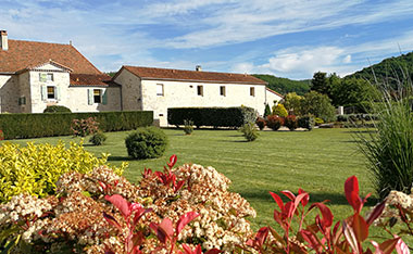 Chambres hotes vallee du lot en quercy, vue d'ensemble 